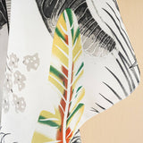 BOHO FLOWER PRINT FRONT OPEN KIMONO FOR SUMMER_CWASC0799