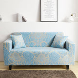 STRETCH SOFA COVER SOLID PRINT ALL IN ONE FIT_CWMM8309