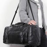 MENS PU LEATHER TRAVEL BAG EXTRA LARGE SIZE_CWAB5177