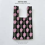 Flower Series Versatile Knitted Bag