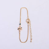 DECEMBER FLOWERBRACELET ZIRCON PENDANT BRACELET_CWAJE1617