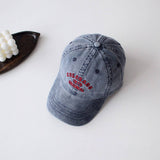 KIDS VINTAGE WASHED LETTER BASEBALL CAP CWAH2884