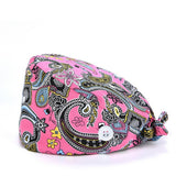 SURGICAL CAP PURE COTTON EMBROIDERED DOCTOR CAP_CWAH3323