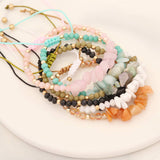 HAND WOVEN NATURAL STONE BRACELET_CWAJE0648