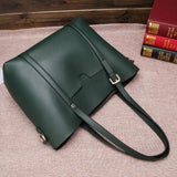 Women Simple Soft Leather Handbag_Cwab0965