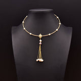 Vintage Niche Natural Freshwater Pearl Necklace