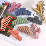 4.3" Matte Ps Plastic Hair Claw Clip, Strong Hold_Cwaha08207