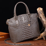 CROCODILE PATTERN HANDBAG SHOULDER BAG_CWAB0571