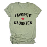 Trendy Short Sleeve Top For Women, Print Design