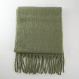 SOFT MOHAIR FEEL SCARF COZY WINTER WRAP_CWASC0323