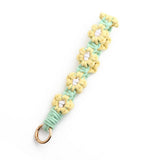 HANDWOVEN KEYCHAIN WRIST STRAP PENDANT_CWAJE0661