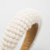 RETRO LIGHT LUXURY PEARL HEADBAND_CWAHA0825