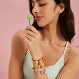 ORIGINAL HANDMADE COLORFUL FRUIT ROPE BRACELET_CWAJE4595