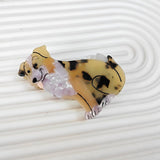 Cartoon Corgi Hair Claw Clip, Acetate Material_Cwaha6433