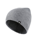 Winter Solid Color Outdoor Warm Wool Knitted Hat_Cwah2453