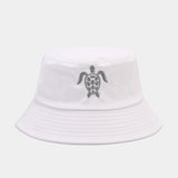 SUN PROTECTION VISOR EMBROIDERED BUCKET HAT_CWAH1570