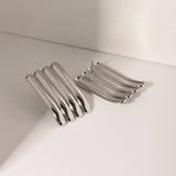 SIMPLE PERSONALITY HIGH END 18K GOLD EARRINGS_CWMM2351