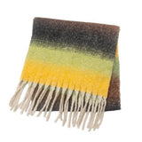 GRADIENT CHUNKY TASSEL SCARF AUTUMN AND WINTER_CWASC1281