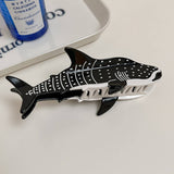 OCEAN ANIMAL ACETATE CLAW CLIP SHARK WHALE_CWAHA5703