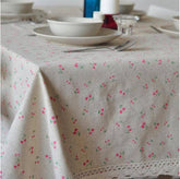 LACE DETAILED MULTI PATTERN TABLECLOTH_CWMM0017