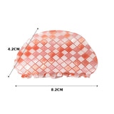 3 1IN MINI PLAID CLAW CLIP FOR HAIR BACK HEAD USE_CWAHA0326