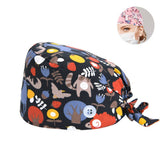 SCRUB CAP PRINTED SURGICAL CAP WORK CAP_CWAH3383