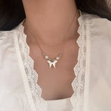 NEW HIGH END BUTTERFLY PENDANT NECKLACE FOR WOMEN_CWAJE3070