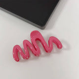 Wave Design Hair Claw, Large For Thick Hair_Cwaha0300