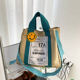 LARGE CAPACITY CUTE CANVAS SHOULDER BAG TOTE BAG_CWAB1674