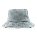 Women Vintage Denim Casual Bucket Hat_Cwah0510