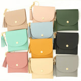 NEW SOLID COLOR CARD HOLDER KEYCHAIN_CWMM1291