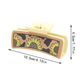 Leather Shark Clip ? Western Style Hair Accessory_Cwaha07327