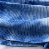 KNITTED DRAWSTRING SKIRT TIE DYE PLEATED SKIRT_CWBSS0409