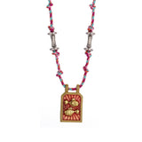 HANDMADE ZODIAC ROPE NECKLACE WITH OCEAN CHARMS_CWMM8830