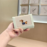 New Pu Embroidered Cartoon 3-Fold Wallet_Cwab06263