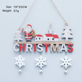 CREATIVE CHRISTMAS WOODEN HANGING ORNAMENT_CWMM9901