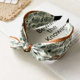 PAISLEY SATIN WIDE HEADBAND WITH KNOT FOR WOMEN_CWAHA1362