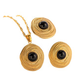 RETRO COIL HIGH END LUXURY EARRINGS_CWAJE1371