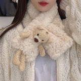 2024 Cute Cartoon Bea Warm Scarf_Cwasc1255