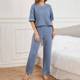 Stylish And Comfortable Short Sleeve Pantsuit