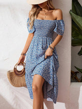 Vacation One-Shoulder Bohemian Elegant Dress