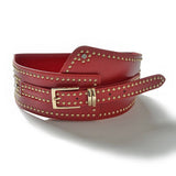 NEW FASHIONABLE FASHION RIVET WIDE BELT_CWABE0484