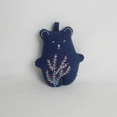 HAND EMBROIDERED CUTE BEAR PLUSH CHARM_CWMM6001