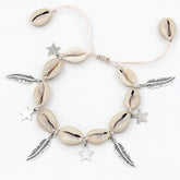 ETHNIC ADJUSTABLE BOHEMIAN SHELL BRACELET_CWMM3566