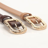 Carved Metal Buckle Personalized Fashionable Belt_Cwabe1130