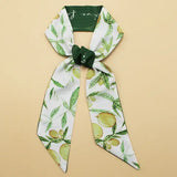 FLORAL PRINT TWILLY HEAD SCARF_CWASC0076