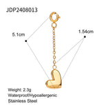 STAINLESS STEEL PENDANT ACCESSORIES LOVE HEART_CWMM4676