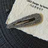 Acetate Side Hair Clip Elegant Duckbill Pin_Cwaha07901