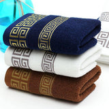 MAZE PATTERN THICK COTTON TOWEL BATH TOWEL_CWASC1637