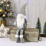 CHRISTMAS FACELESS OLD MAN DOLL WINDOW DISPLAY_CWMM2920